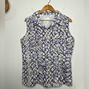 Reel Legends Sleeveless Top Women’s Size Large